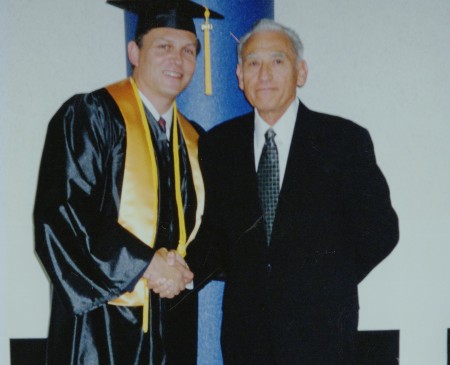 1999, My father and I. Went to school on the GI Bill