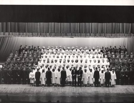 Ronald Harvey's album, 1967 June Graduation Class 