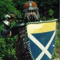 MADE THE ARMOR FOR FIGHTING IN SCA 1989