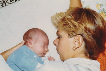 Lori as mom to Shanon Craig Paul.