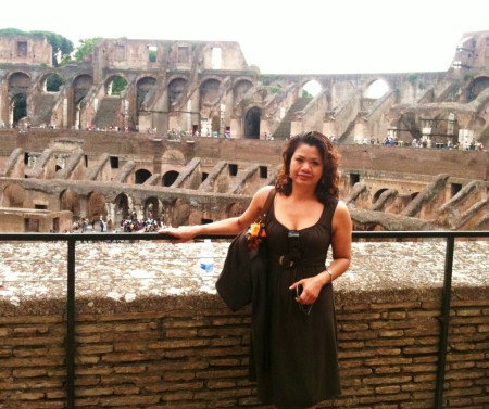 Inside the Roman Colloseum, August 2011