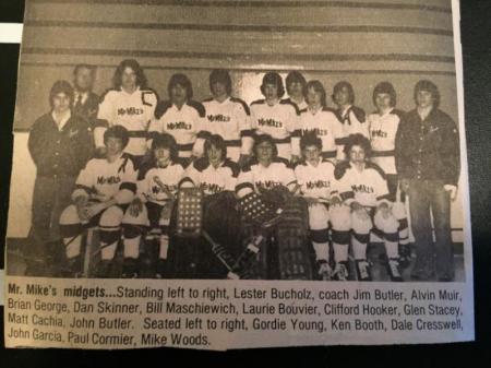 Smithers Midget Reps 1976-1977