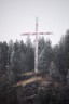 The cross on the mountain..