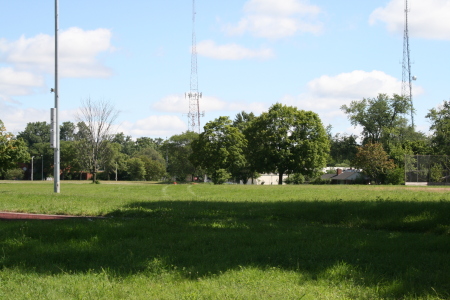 Rear of School -Baseball Diamond