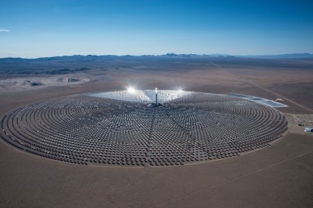100 Megwatt Crescent Dunes Solar Project