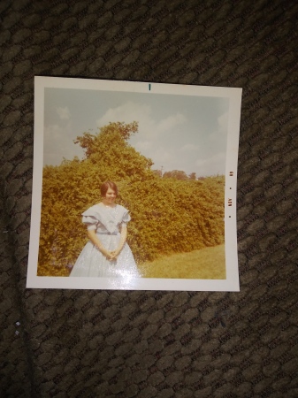 Me in 1976 In my Antebellum dress in Atlanta.