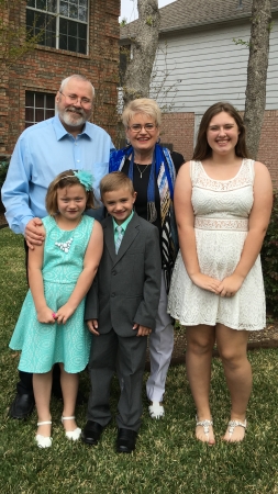 Easter Sunday with the Grandkids