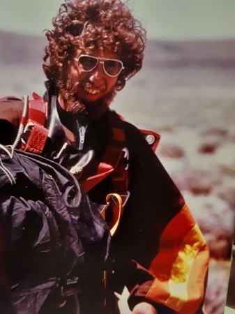 Skydiving  about 1980 