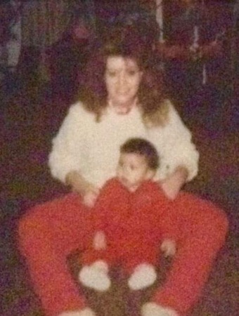 Me and Cortney in 87!