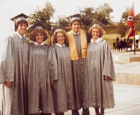 Graduation from Dixie College 1981