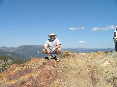 Me on a mountaintop 