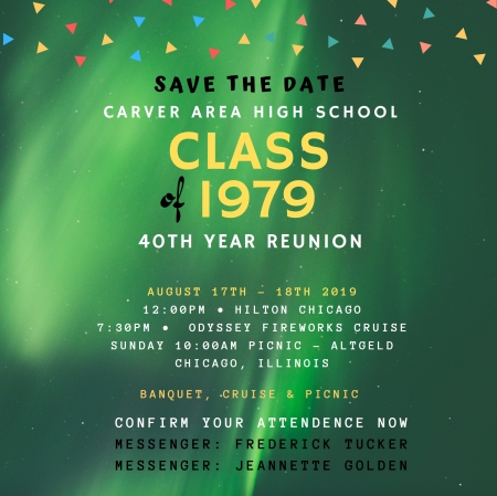 Jeannette Golden's album, Carver High School 40th Year Reunion class o...
