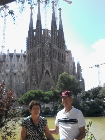 Baecelona Spain Cathedral Sacred Family