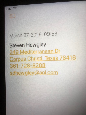 Steven Hewgley's Classmates profile album