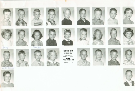 Cheri Carr's album, Mrs. Palmisano's 1st grade class 1959/60