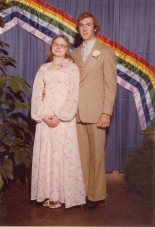 Sherri's senior prom. Has it really been 45 yr