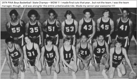 1974 PIAA Boys Basketball Champs!