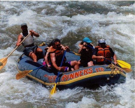 rafting on the Arkansas River
