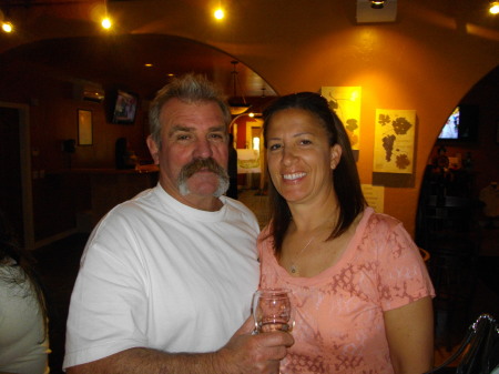 My wife and I wine tasting in Temecula Valley