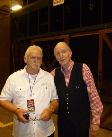 David Thackerr at Nashville Grand Old Opery w/ George Hamilton the IV