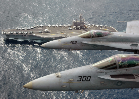 VFA-113 Stingers on the USS Ronald Reagan