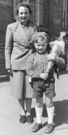 1st school day in Germany in 1954