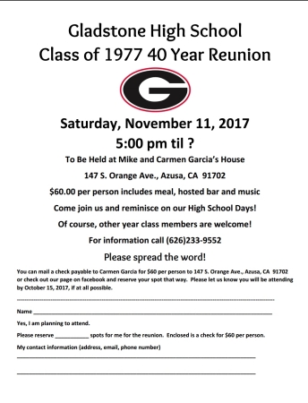 Deborah Dutter's album, Gladstone High School Reunion