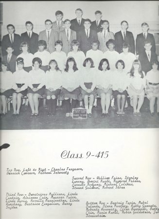 Pat Hayward's album, Class Of '66