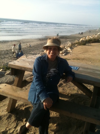 Suzanne at Torres Pines Beach, San Diego, CA