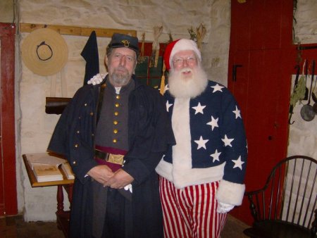 Me and the Civil War Santa