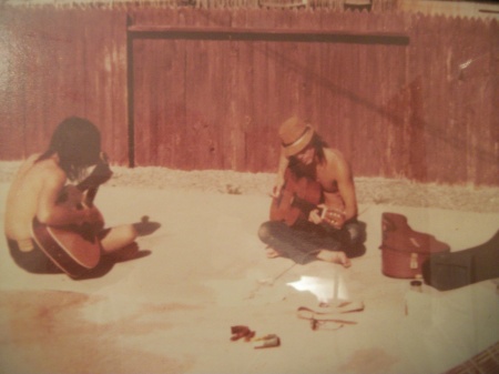 Jamming with Chas Tigrett 1972