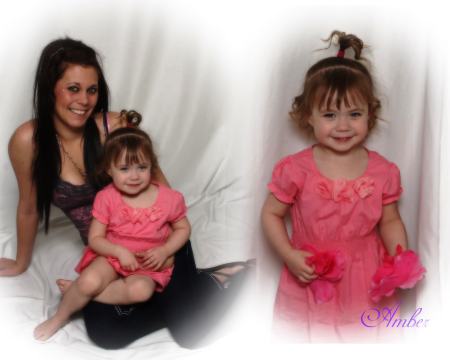 Daughter Megan & Her daughter Amber feb2012