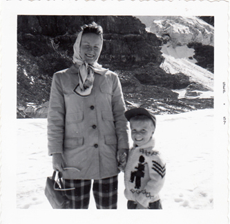 Columbia Icefield, 1957.