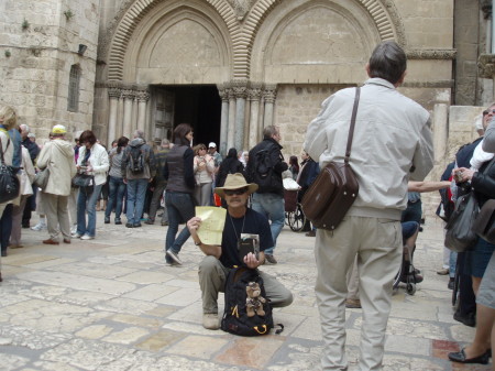 Teddy in Jerusalem..again.
