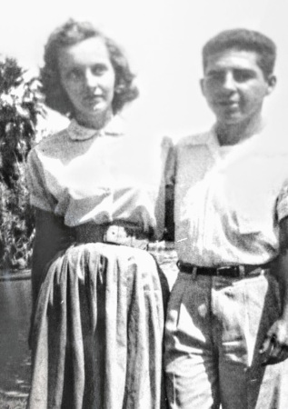 My mom and dad 1952