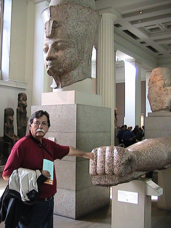 Joe at Londons British Museum 2011