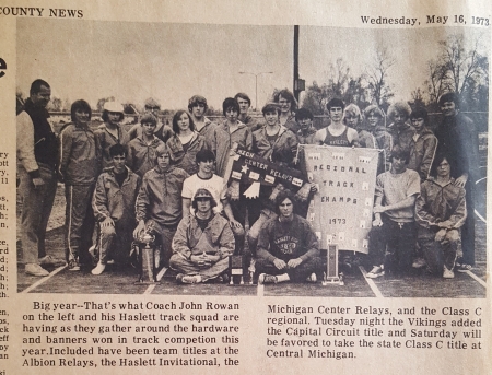 Track Team 1973