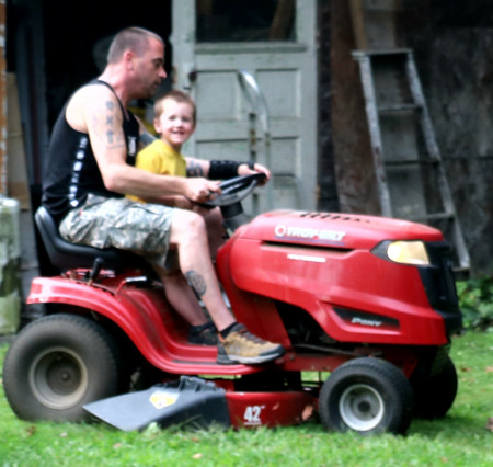 Paul and Davin, son an grandson