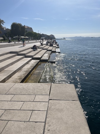 Sea Organ in Zadar Croatia