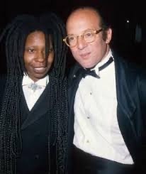 Eddie and Whoopi