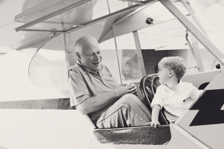 Grandpa is your seatbelt on.