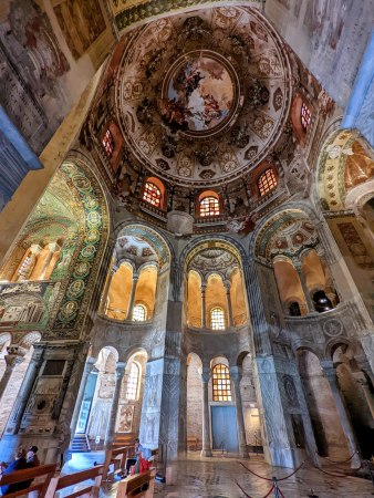 The fabulous Mosaics of Basilica San Vitali