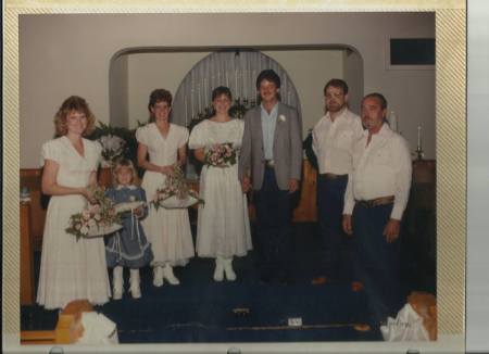 Our wedding, September 4, 1987.