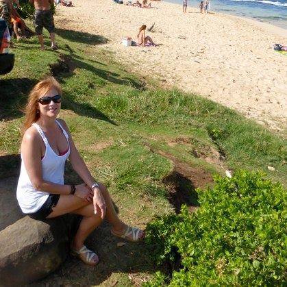 Hanging at the beach in Kihei