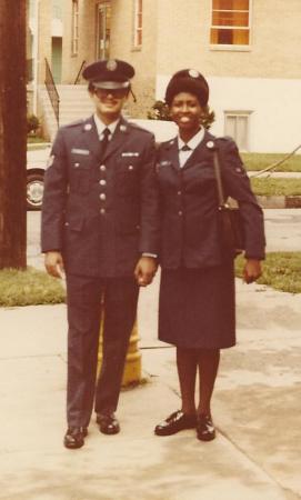 Young Militrary Couple