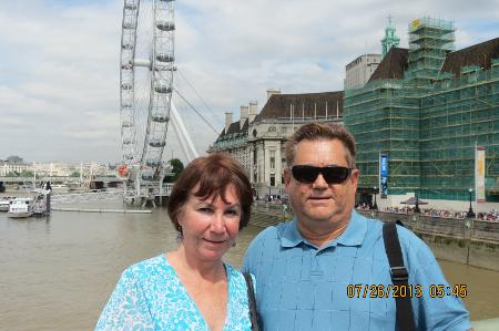 The London Eye.   7/2013