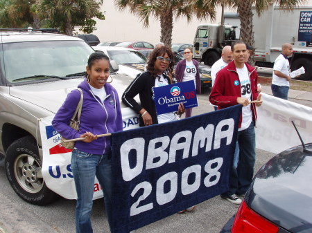 OBAMA 2008 Banner