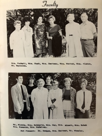 James Goethe's album, Prew School Yearbook 1970