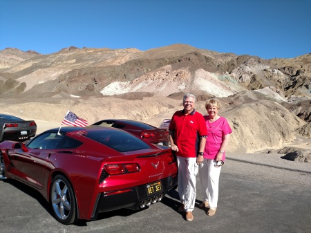 The Vette Set Club run to Death Valley 2019