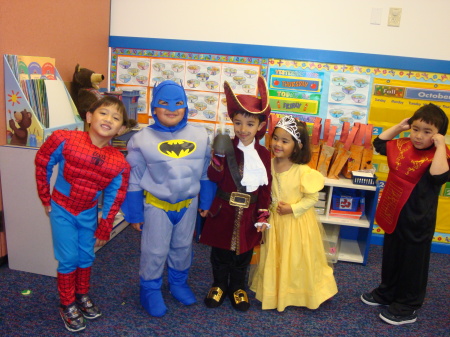 Juan Jr and his preschool friends